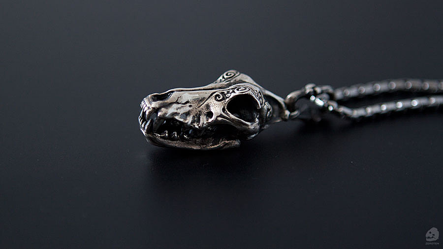 狼头骨零十饰品设计工作室原创