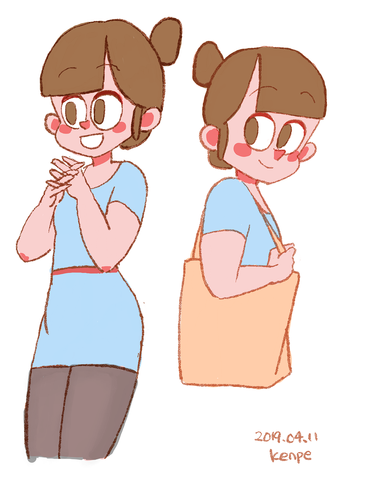 我觉得好可爱啊!