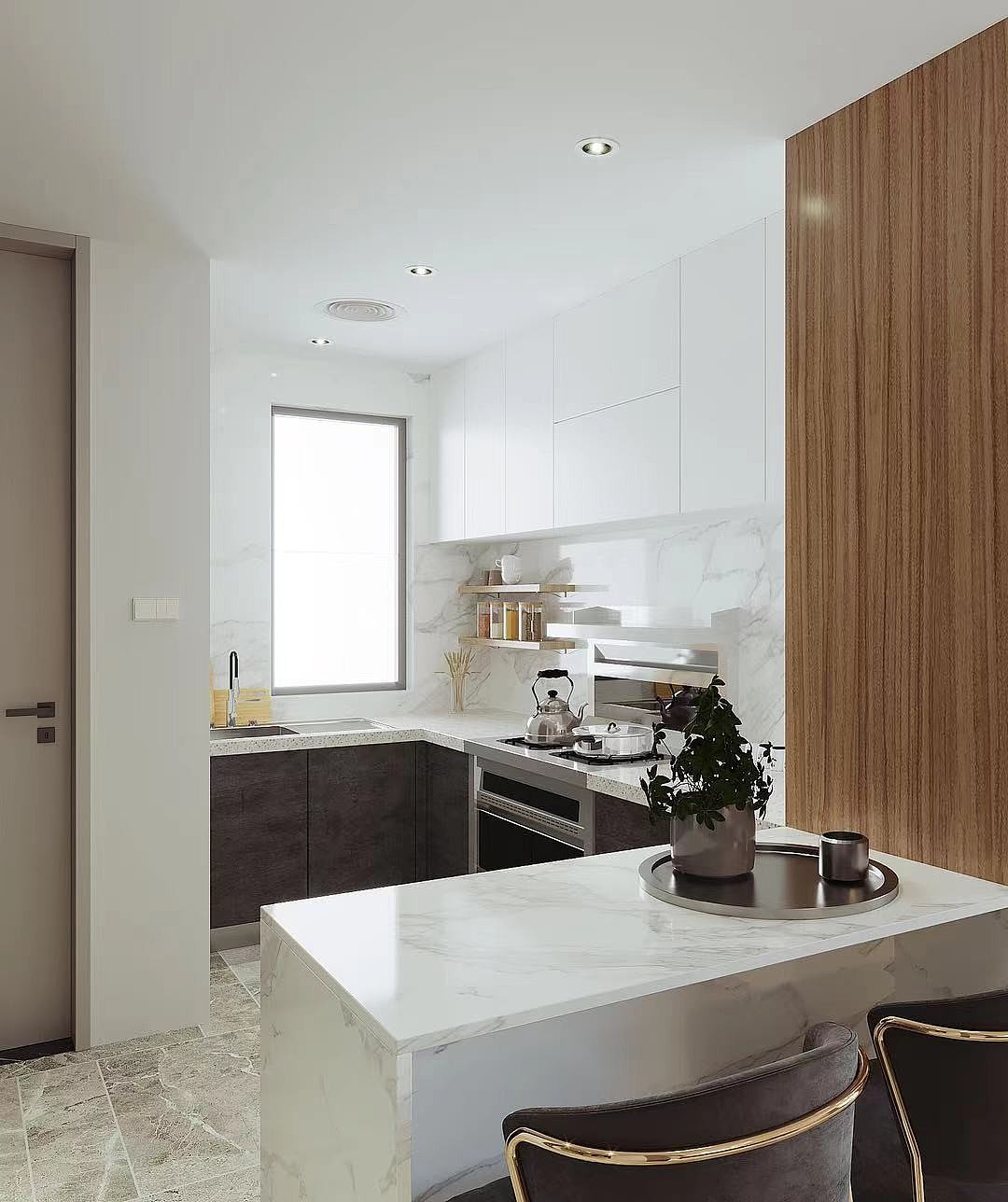 换一种调性,塑造三口之家暖暖的空间