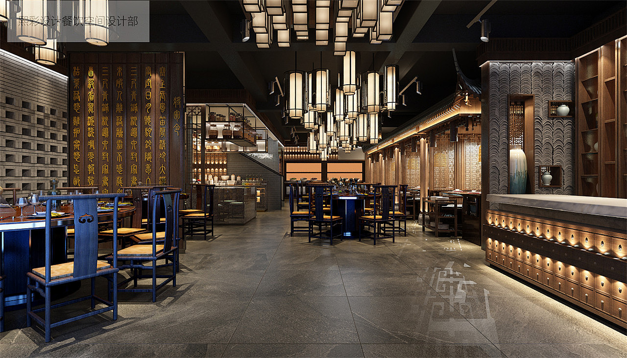 火锅店设计装潢|特色火锅店装修设计|火锅店设计多少钱