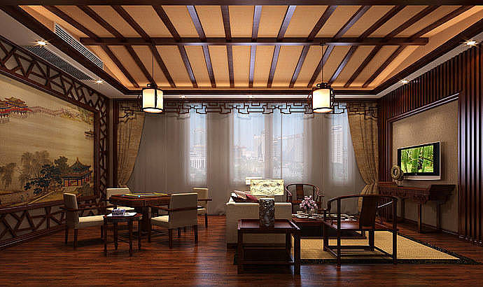 天韵茶楼——西安专业茶楼设计公司,茶楼设计公司