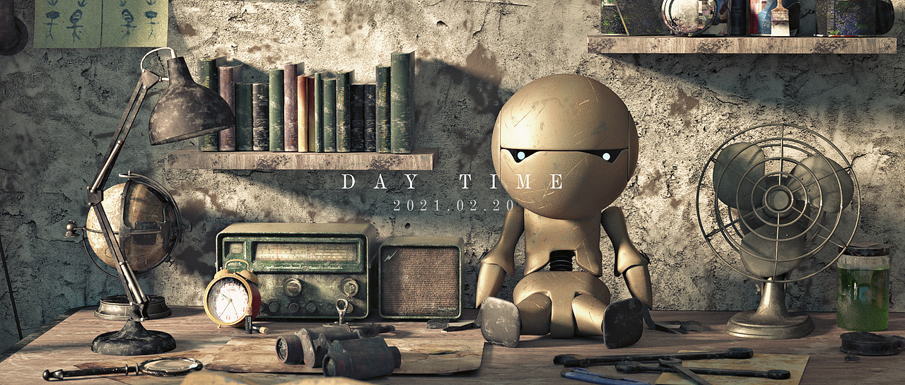 C4D OC场景练习（图ZMjQzNDE0ODQ0） - 其他三维 - 站酷设计师yang阳yang原创素材 - 站酷ZCOOL