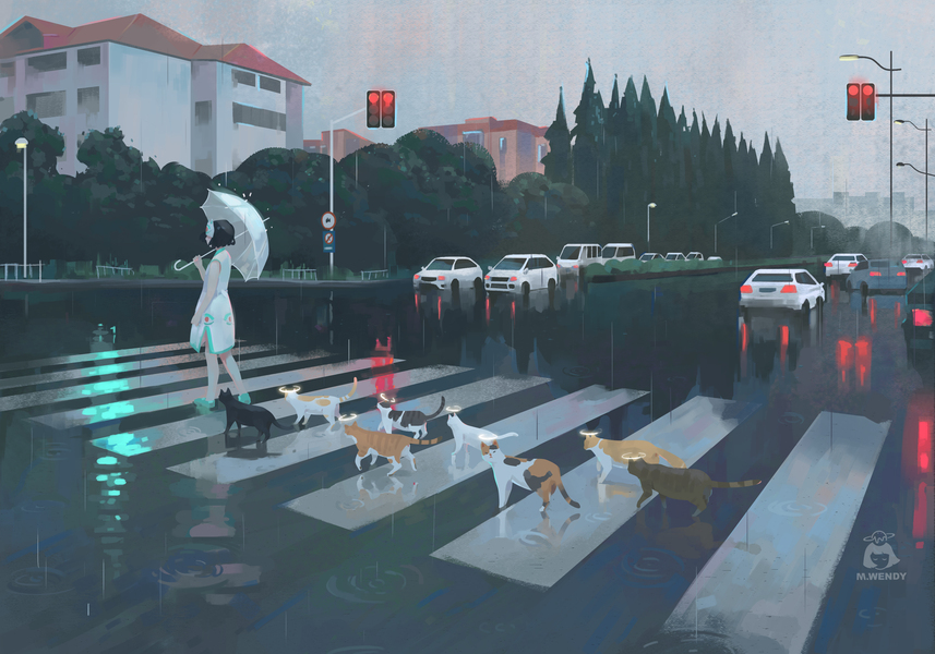 超好看的插画壁纸 通通拿来！