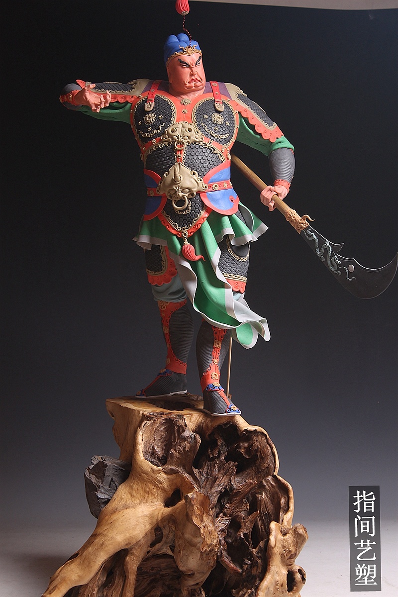 贺加贵 面塑关羽