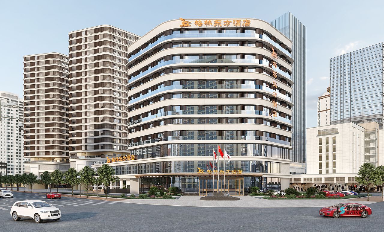 一些外立面作品效果表现（图ZMjQ4MTk1MjQ0） - 酒店餐饮设计 - 站酷设计师赛肯数字图像原创素材 - 站酷ZCOOL