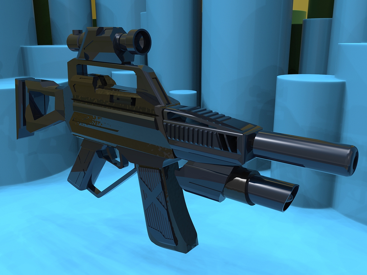 SD-X冲锋枪 吾道原创