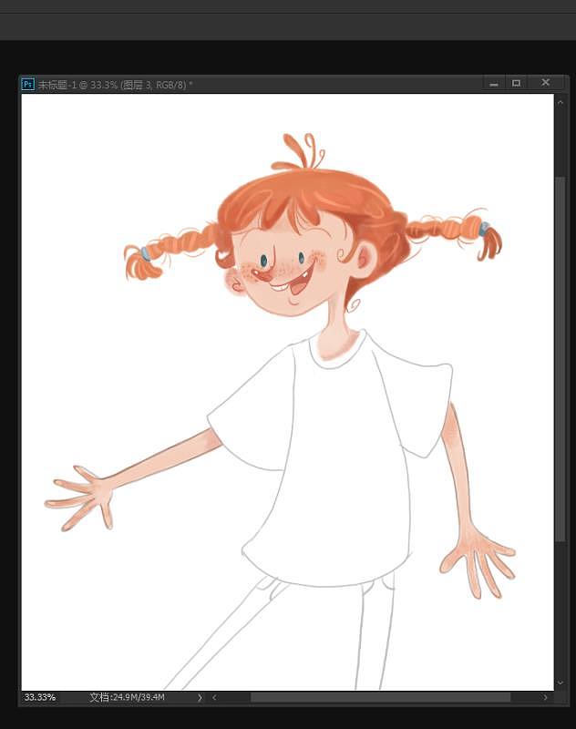 插画人物临摹