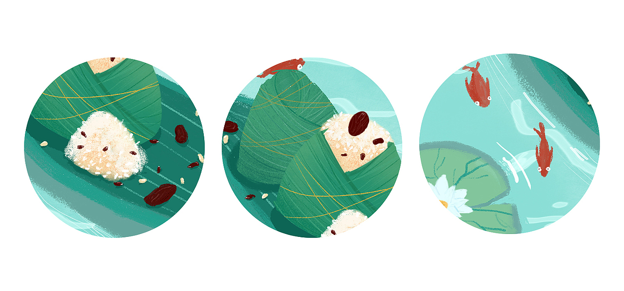 端午（图ZMjEzMjAwMzY4） - 艺术插画 - 站酷设计师Dreamki原创素材 - 站酷ZCOOL