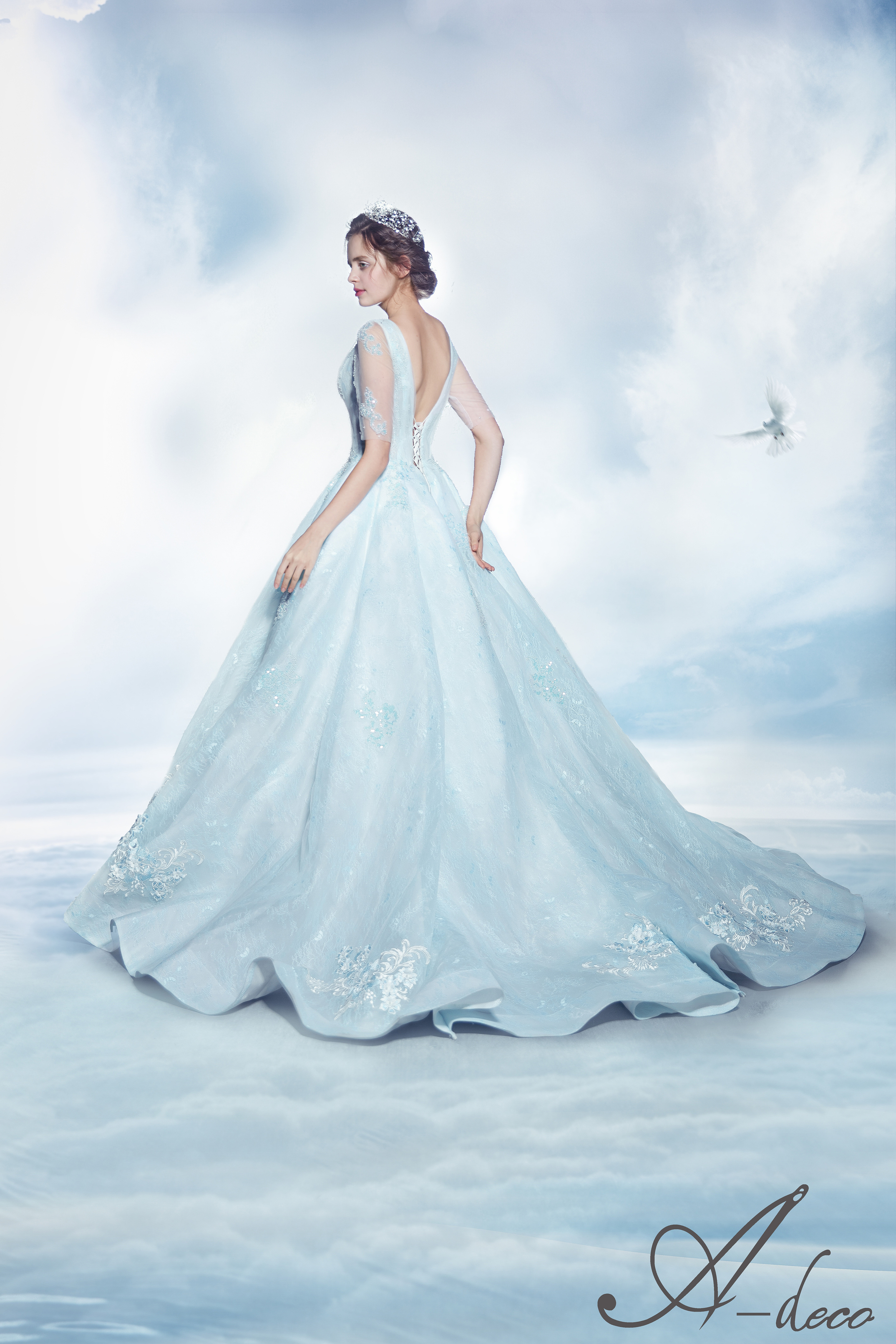 冰雪奇缘|服装|正装/礼服|adeco婚纱礼服_原创作品-站酷zcool