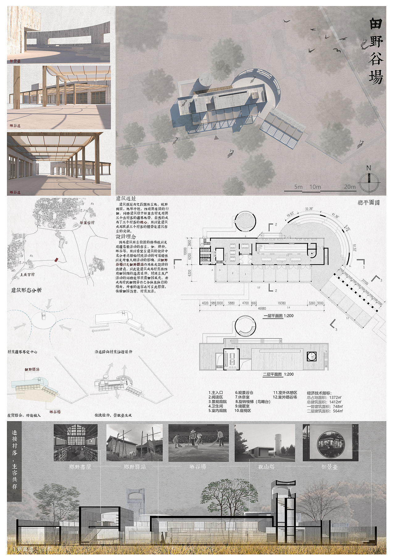 田野谷场（图ZMjAxNDYxNDc2） - 建筑设计 - 站酷设计师方块不太方原创素材 - 站酷ZCOOL