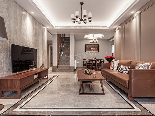 龙湖两江新宸云玺装修,天古装饰20周年庆美式设计展