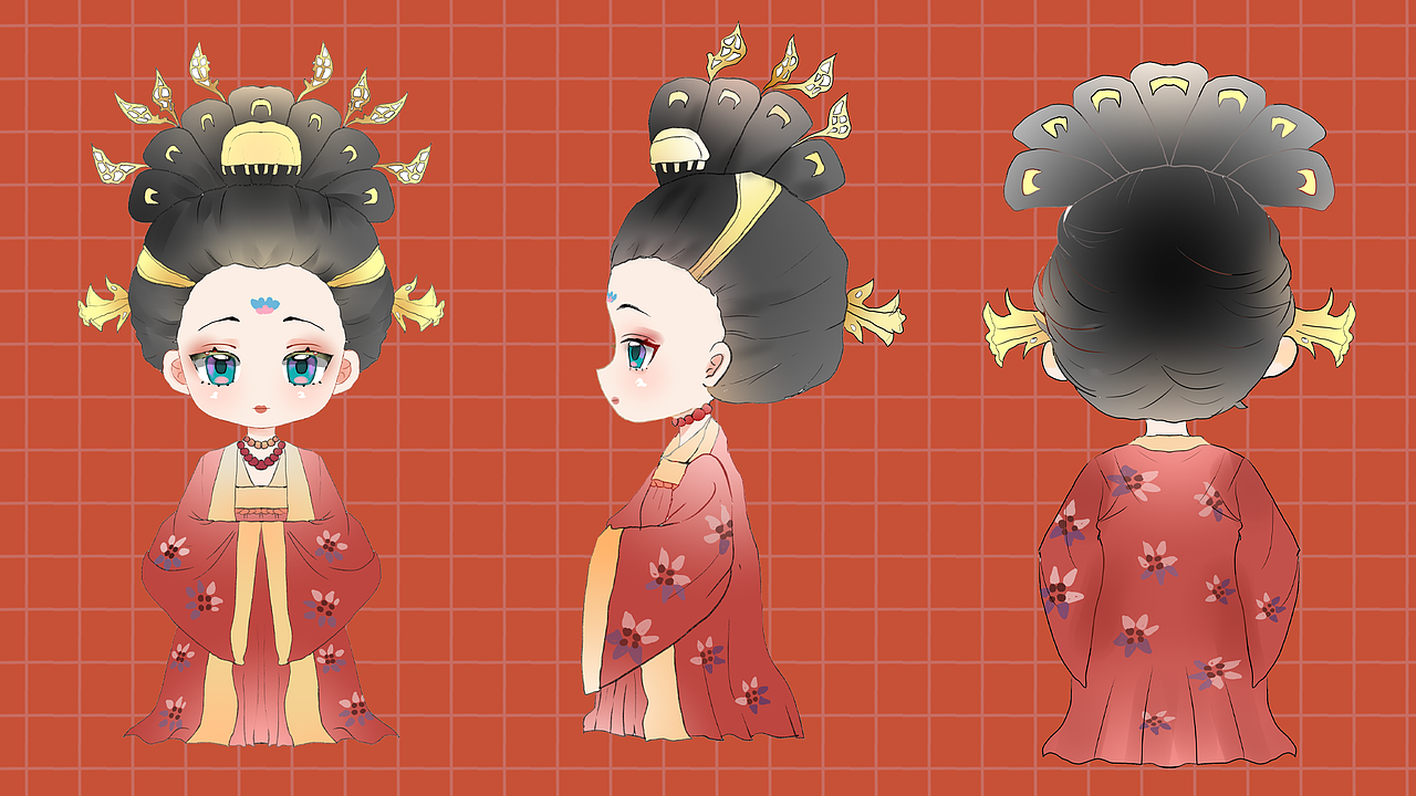 大唐仕女ip衍生及文创设计