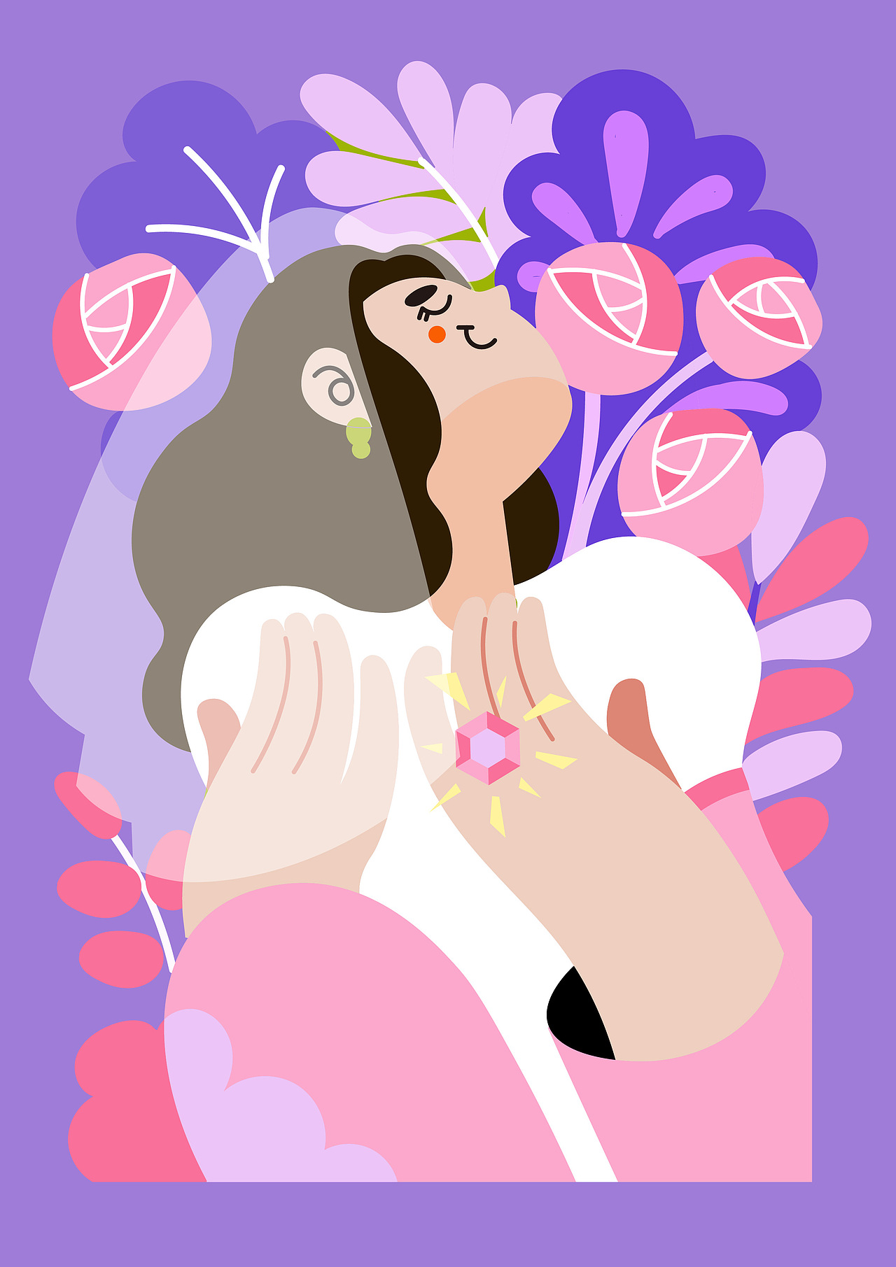 近期潮流插画作品合集（图ZMzA5NTIzNzY4） - 商业插画 - 站酷设计师叶禾七原创素材 - 站酷ZCOOL