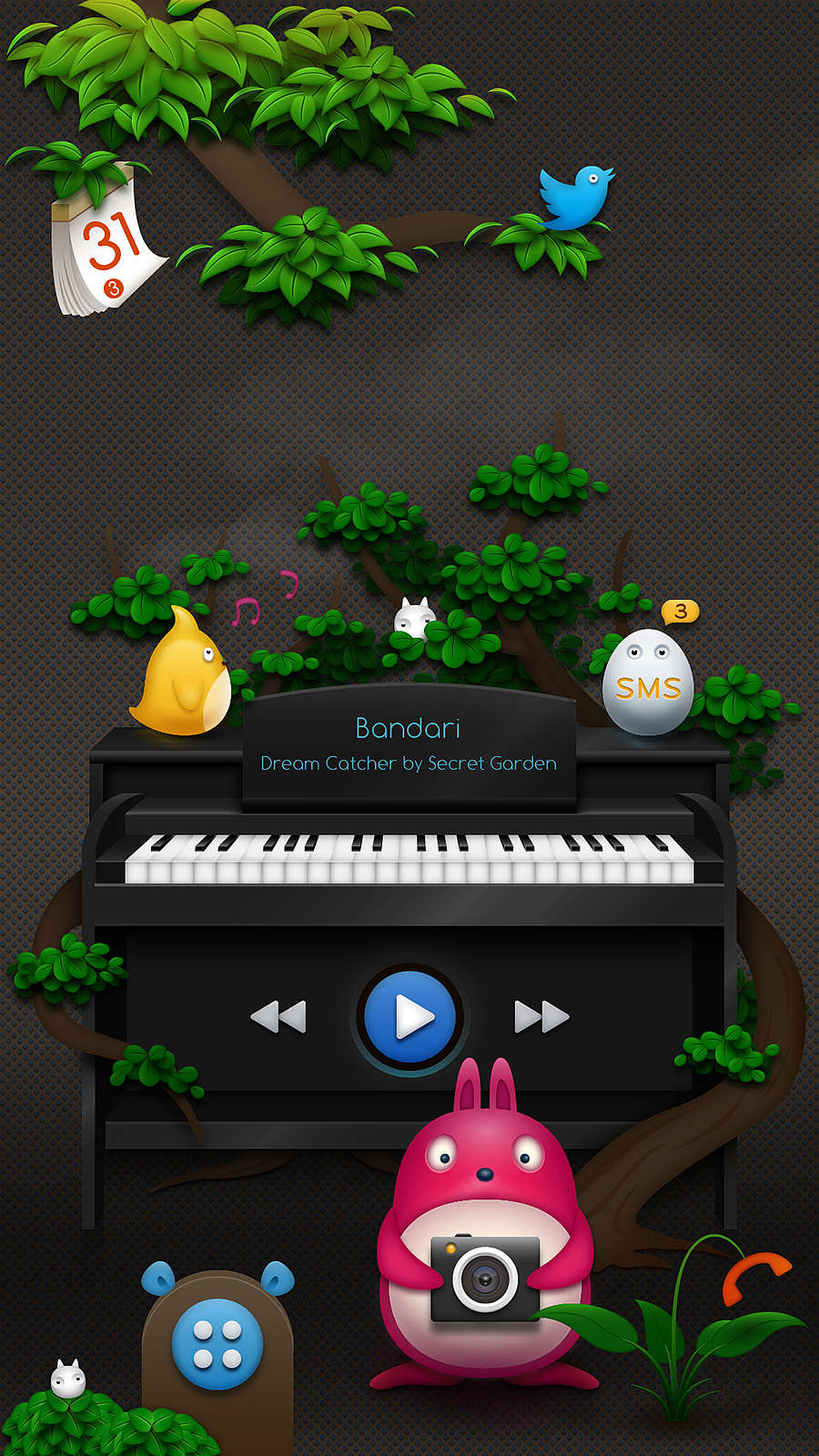 梦森林（图ZODU5NTIxMg==） - 主题/皮肤 - 站酷设计师stsong原创素材 - 站酷ZCOOL