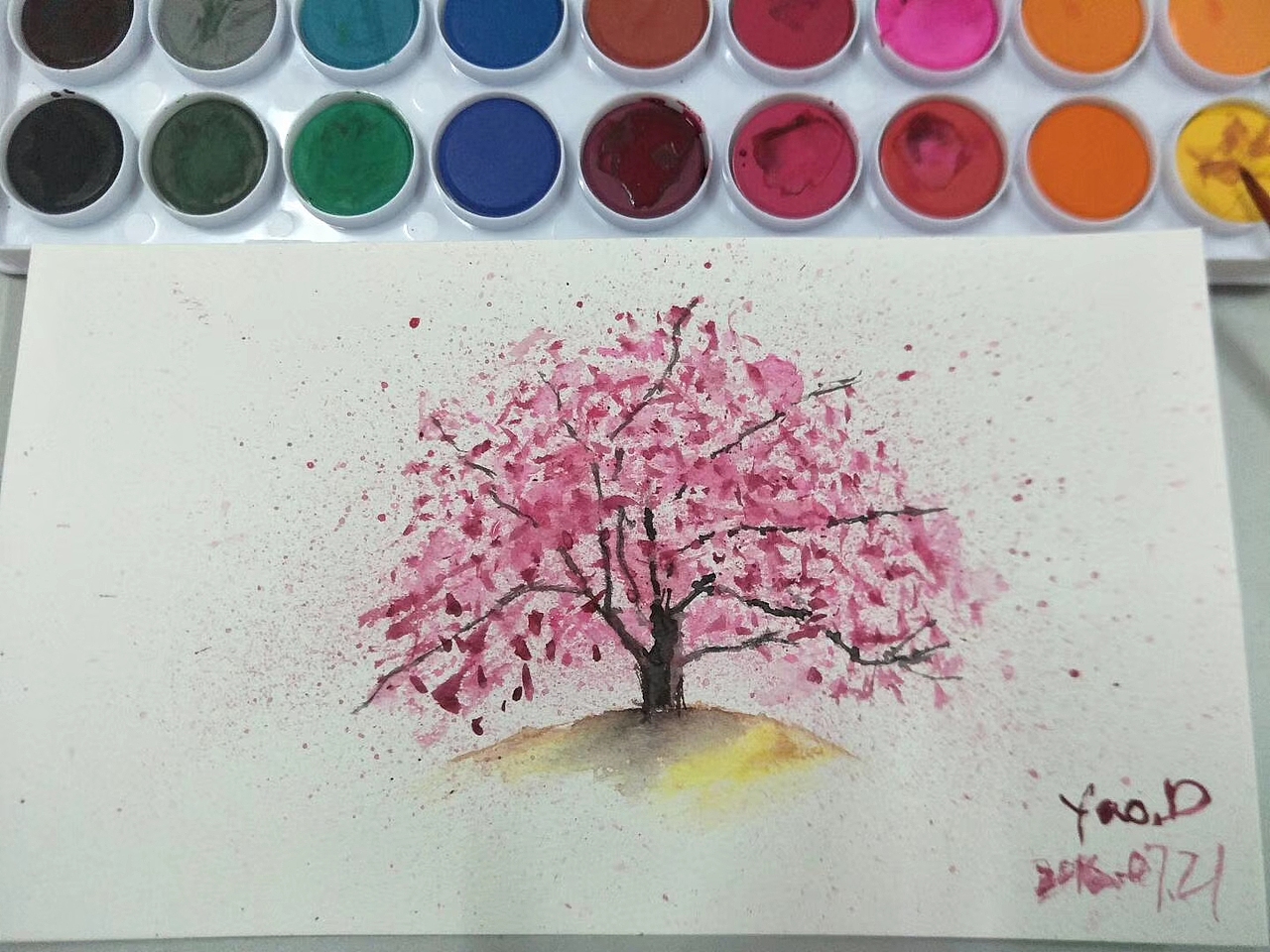 想正式学习画画，比如插花