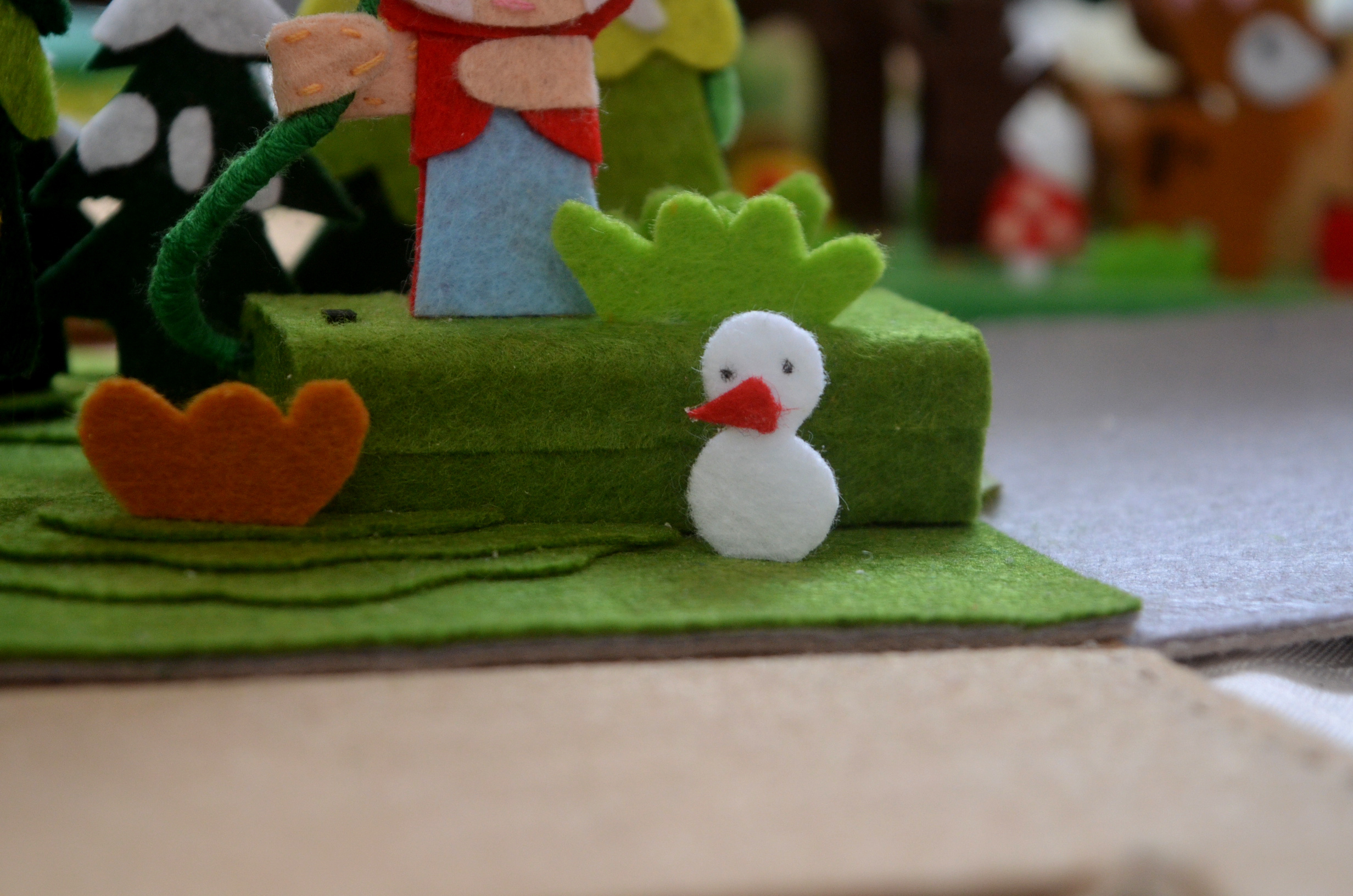 【森维度】不织布立体书( _)森林奇幻夜