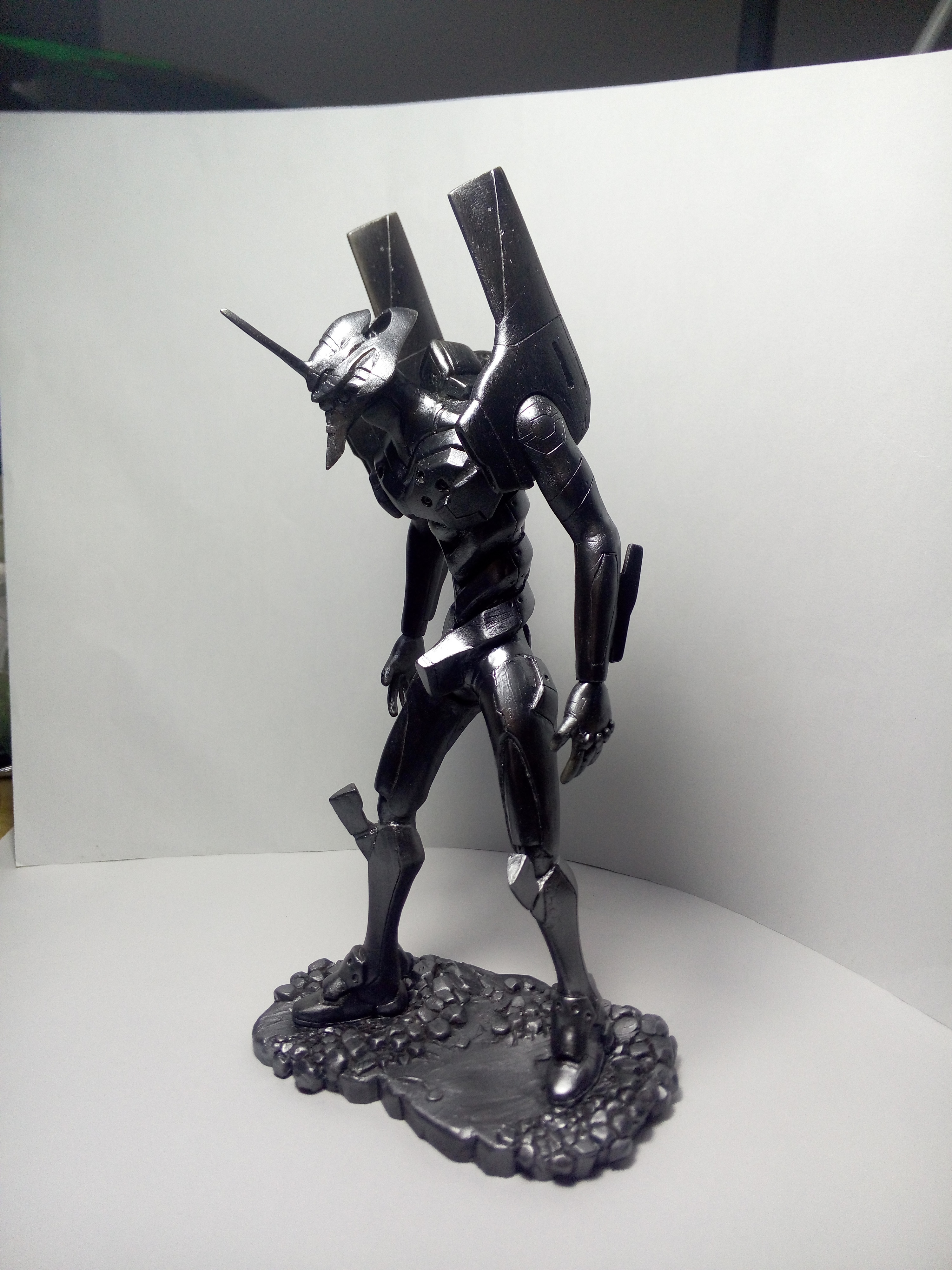 eva初号机制作|手工艺|手办/模玩|12315dytt - 原创作品 - 站酷