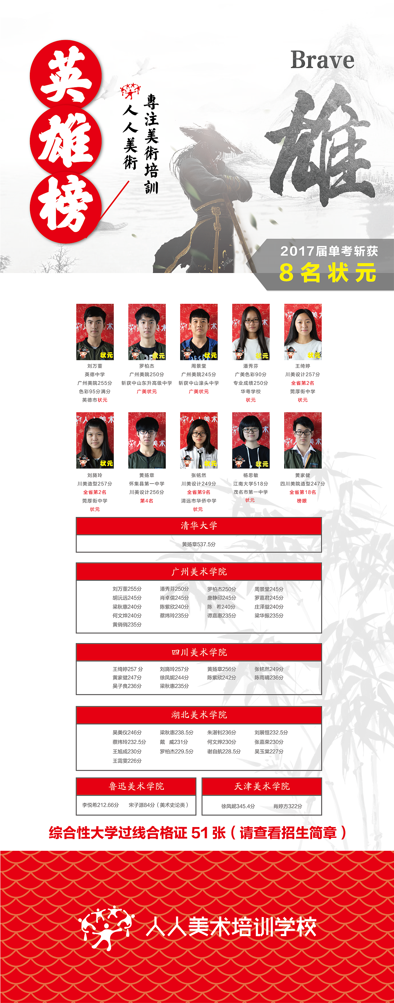 画室校园宣传海报