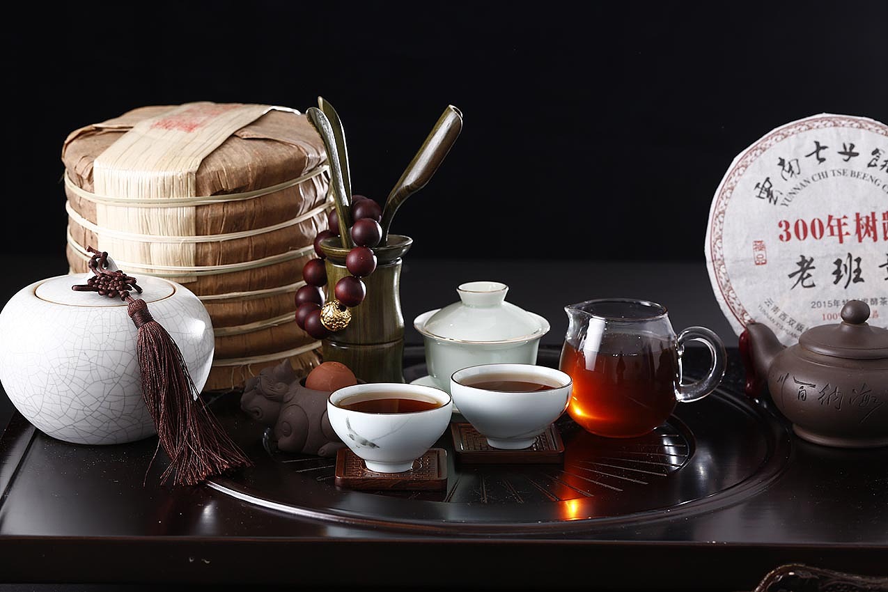高档普洱茶静物拍摄