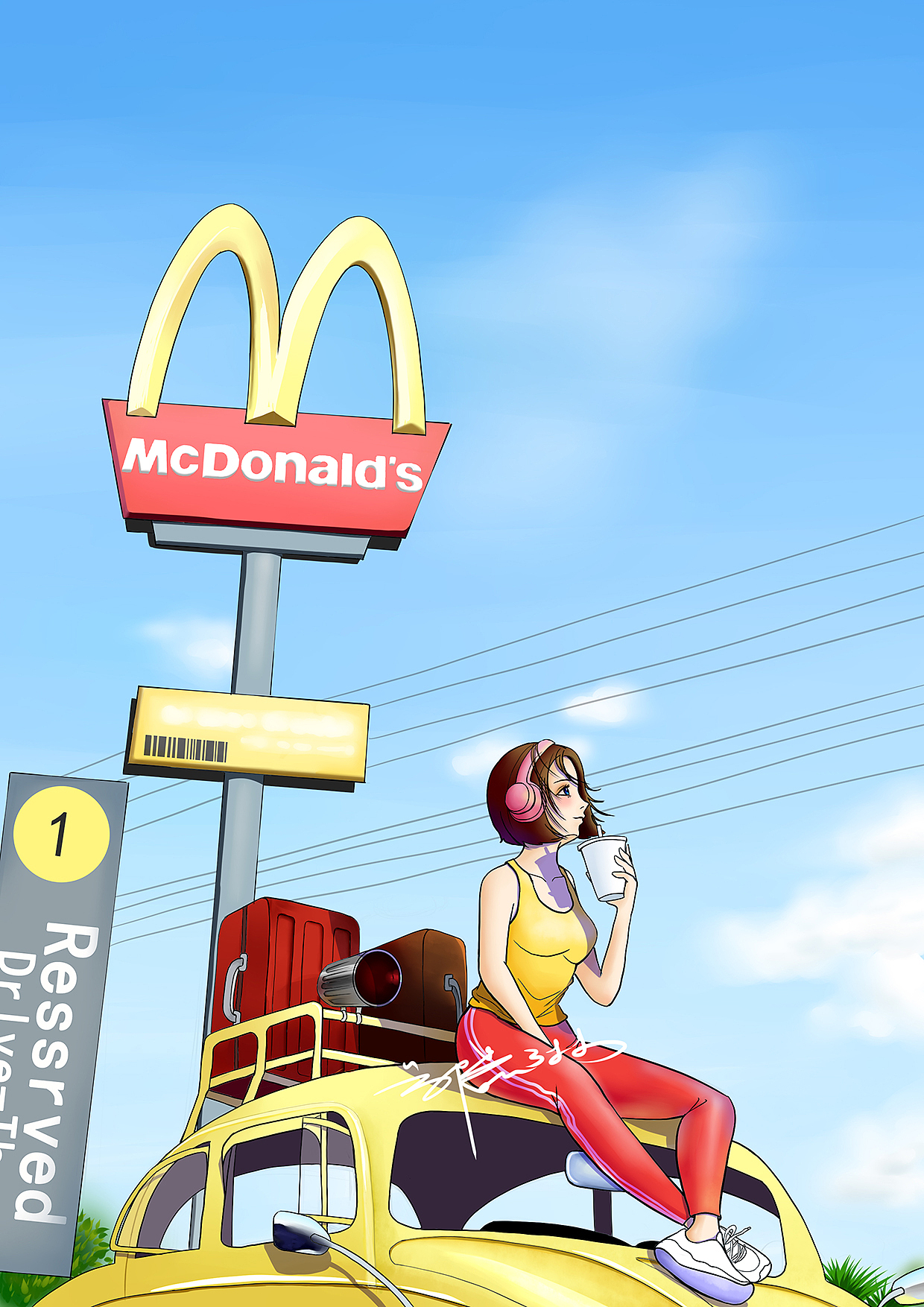 身体和耳朵总要有一个去旅行（二）（图ZMTcwODA2OTYw） - 创作习作 - 站酷设计师画画的猫野原创素材 - 站酷ZCOOL