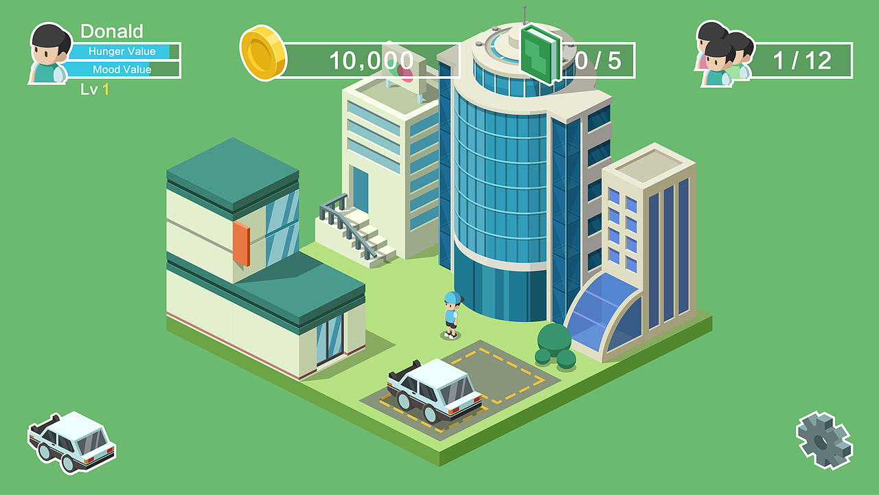 交互设计毕业作品—“微城市”社交手机游戏（图ZMzA3NzQ3MzY=） - 游戏UI - 站酷设计师donaldhu原创素材 - 站酷ZCOOL