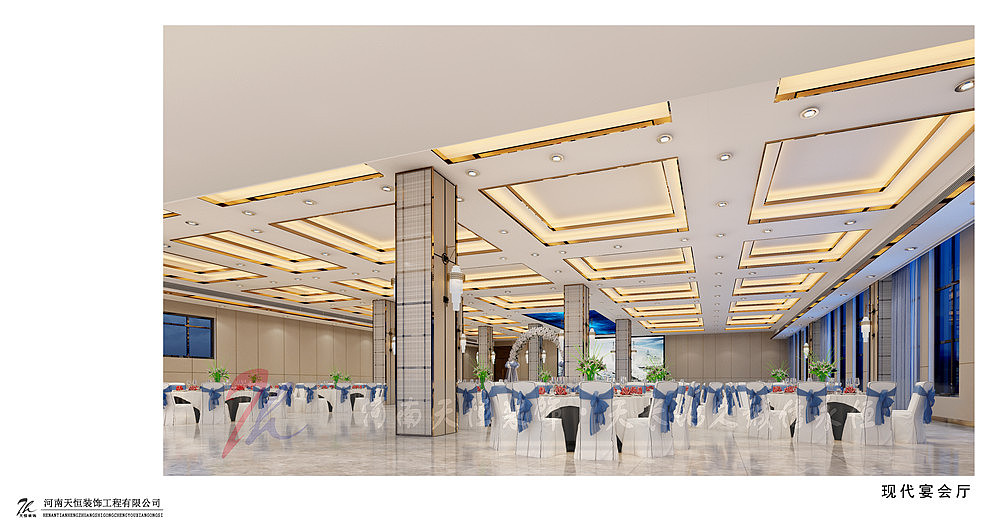 鸿禧堂婚宴酒店设计案例