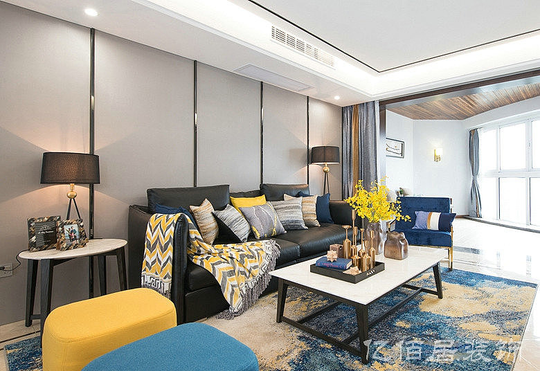 河北石家庄亿佰居装修装饰案例赏析——中冶德贤公馆