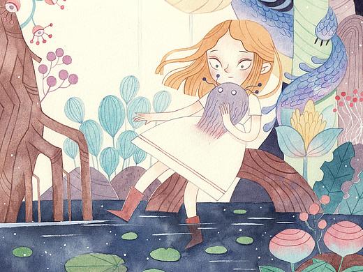 水彩儿童插画合集三