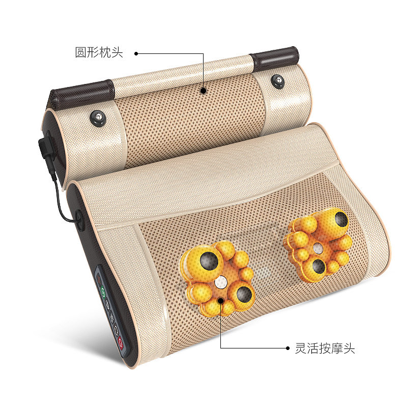 按摩枕 · 天猫 | 建模渲染