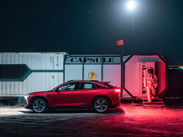 汽车摄影｜青海火星营地-汽车夜景美图