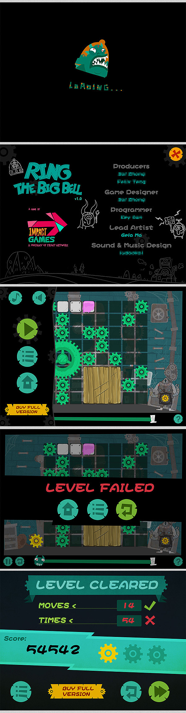 《Ring the big bell》APP游戏美术（图ZMTM0NzM2ODQ=） - 游戏原画 - 站酷设计师格拉Gela原创素材 - 站酷ZCOOL