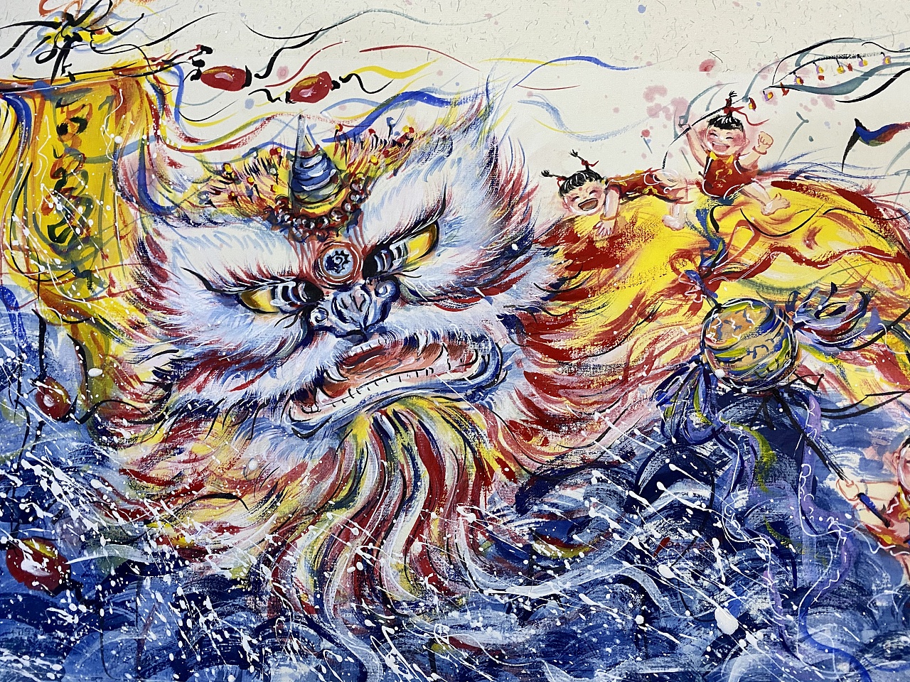 舞狮|纯艺术|绘画|野生画手samer - 临摹作品 - 站酷 (zcool)