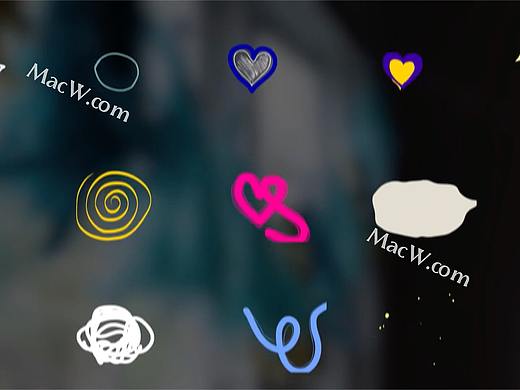 fcpx插件:抽象多彩手绘分格线条图形动画