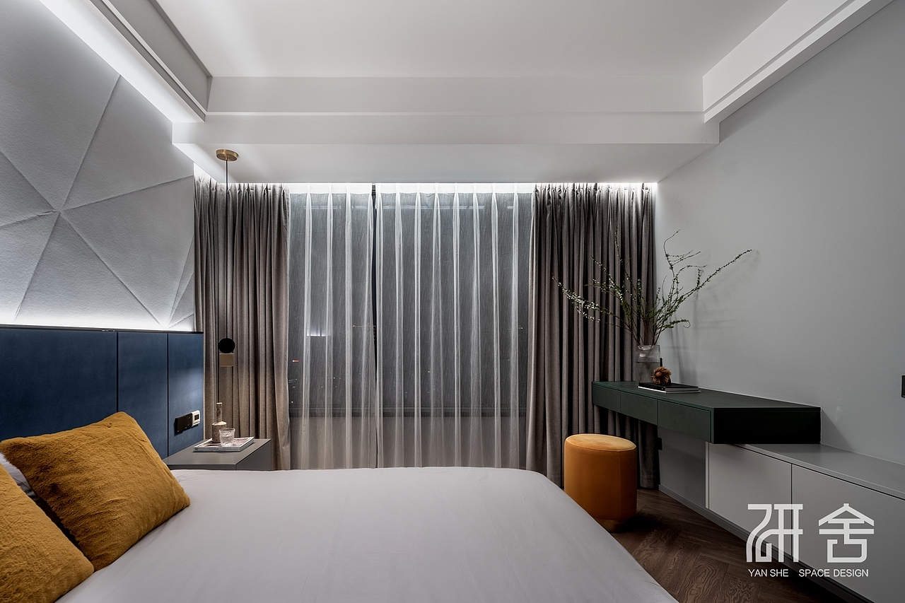 研舍设计 | 现代极简——城市与自然共生（图ZMjc0MjA0MzMy） - 家装设计 - 站酷设计师研舍设计原创素材 - 站酷ZCOOL