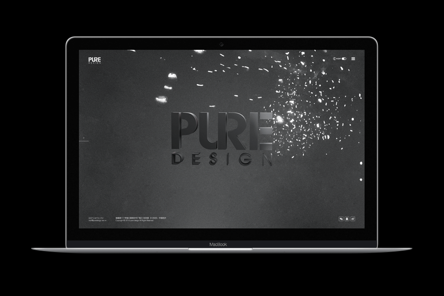 PURE design官网设计(图ZNTEyOTY1NTY=) - 企业官网 - 站酷设计师梁敏亮原创素材 - 站酷ZCOOL