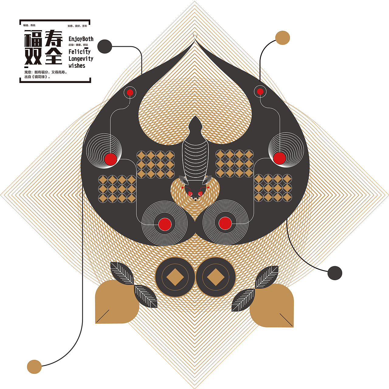启蛰再造 吉祥图案（图ZMjgwMjc1MTI4） - 图案 - 站酷设计师小情绪的跟班原创素材 - 站酷ZCOOL