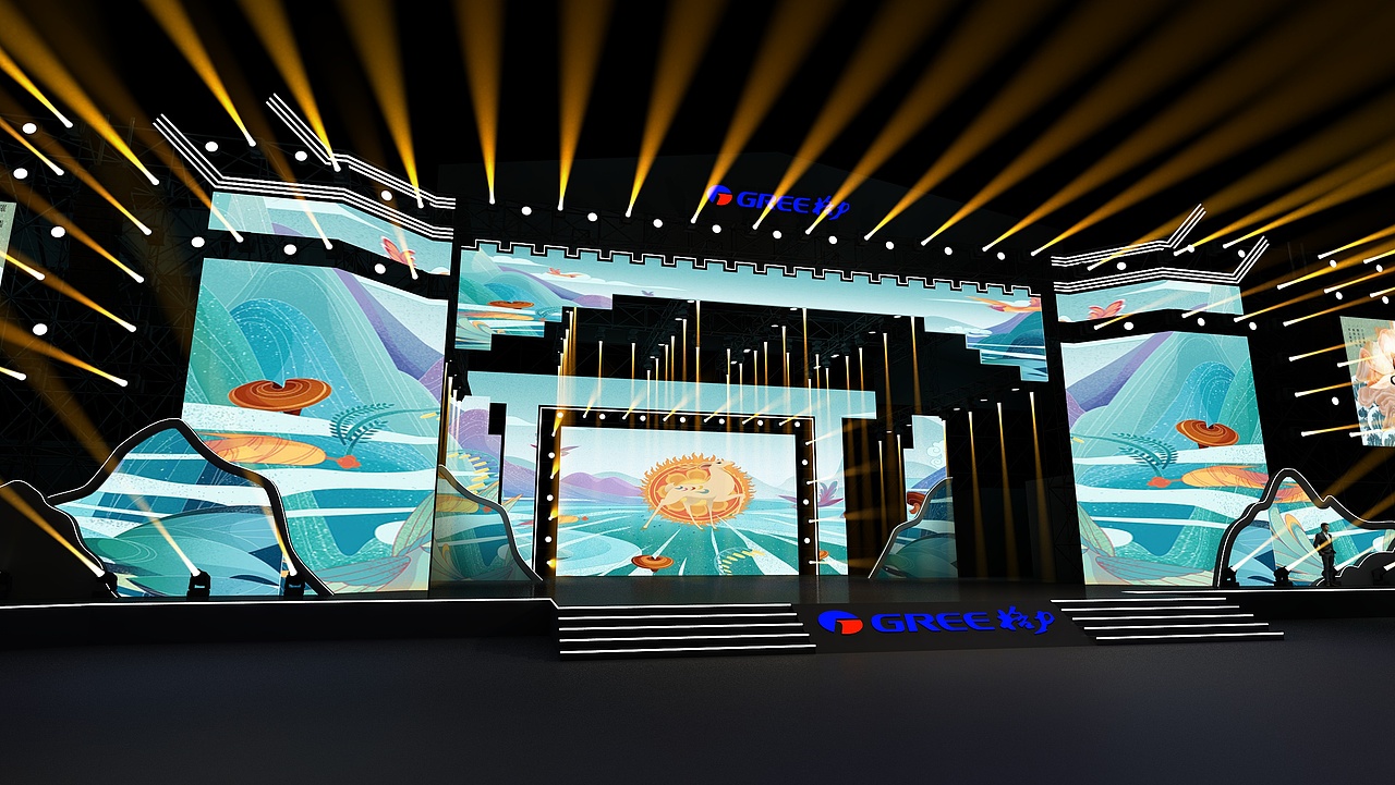  格力怀化站直播带货晚会