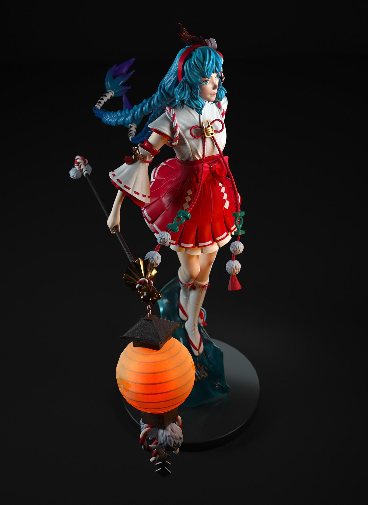 大乔.王者荣耀周年庆纪念手办