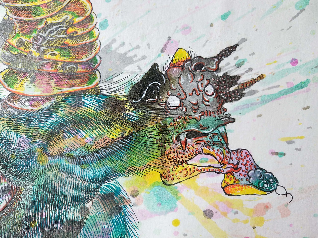 山海经异兽系列之夔牛