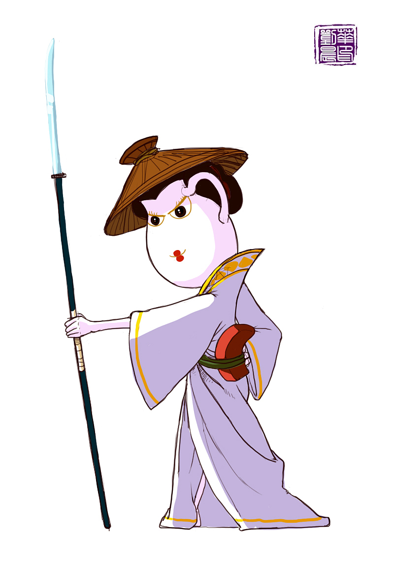 茶杯武士家族系列人设（图ZMTE0MzY5MzI=） - 单幅漫画 - 站酷设计师Edwarde_Liu原创素材 - 站酷ZCOOL