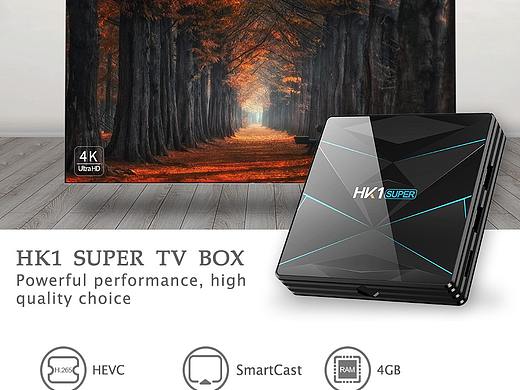 速卖通 HK1SUPER电视机顶盒