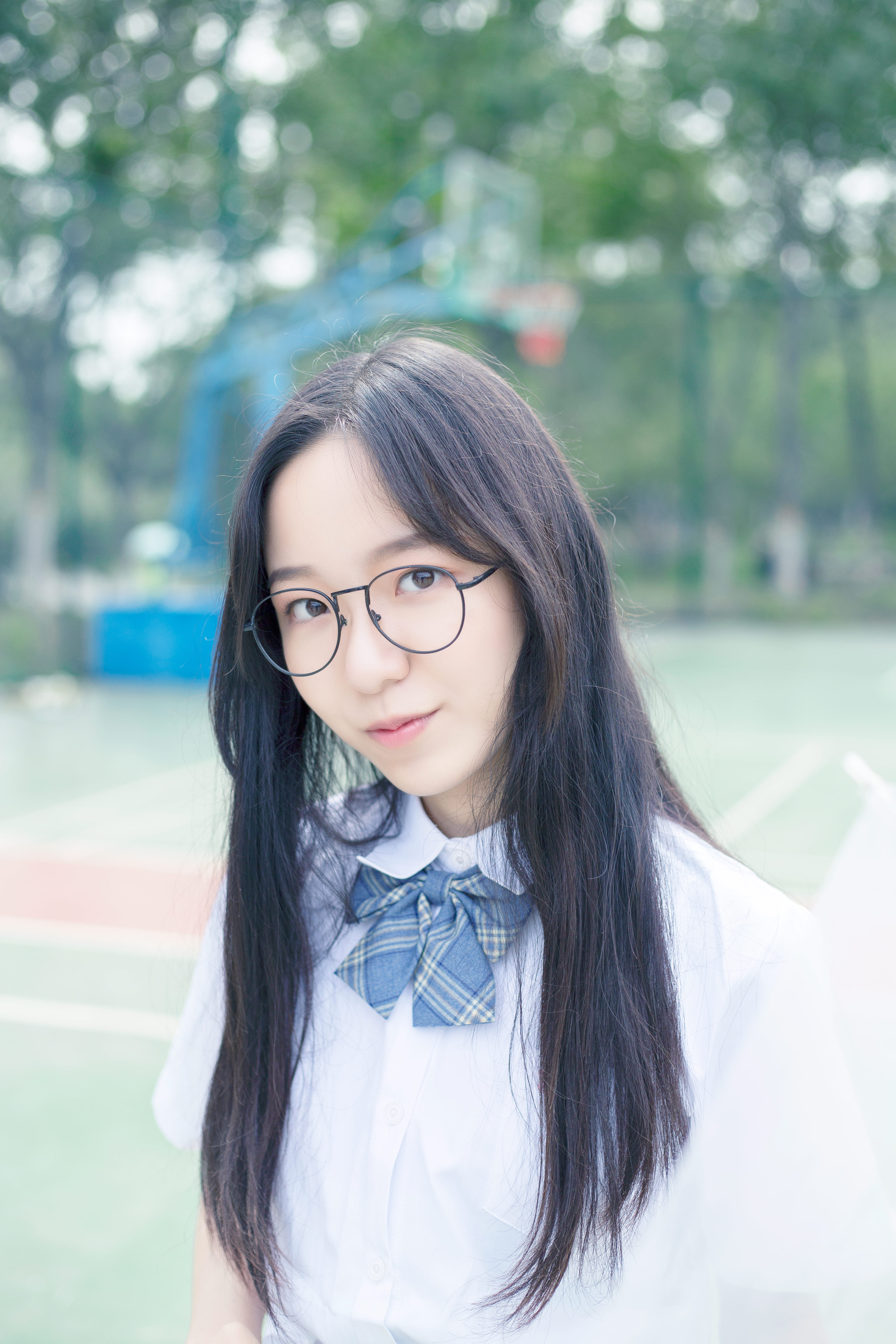 摄影创作初体验——高中生 jk制服|摄影|人像摄影|大梦一场的老王 - 