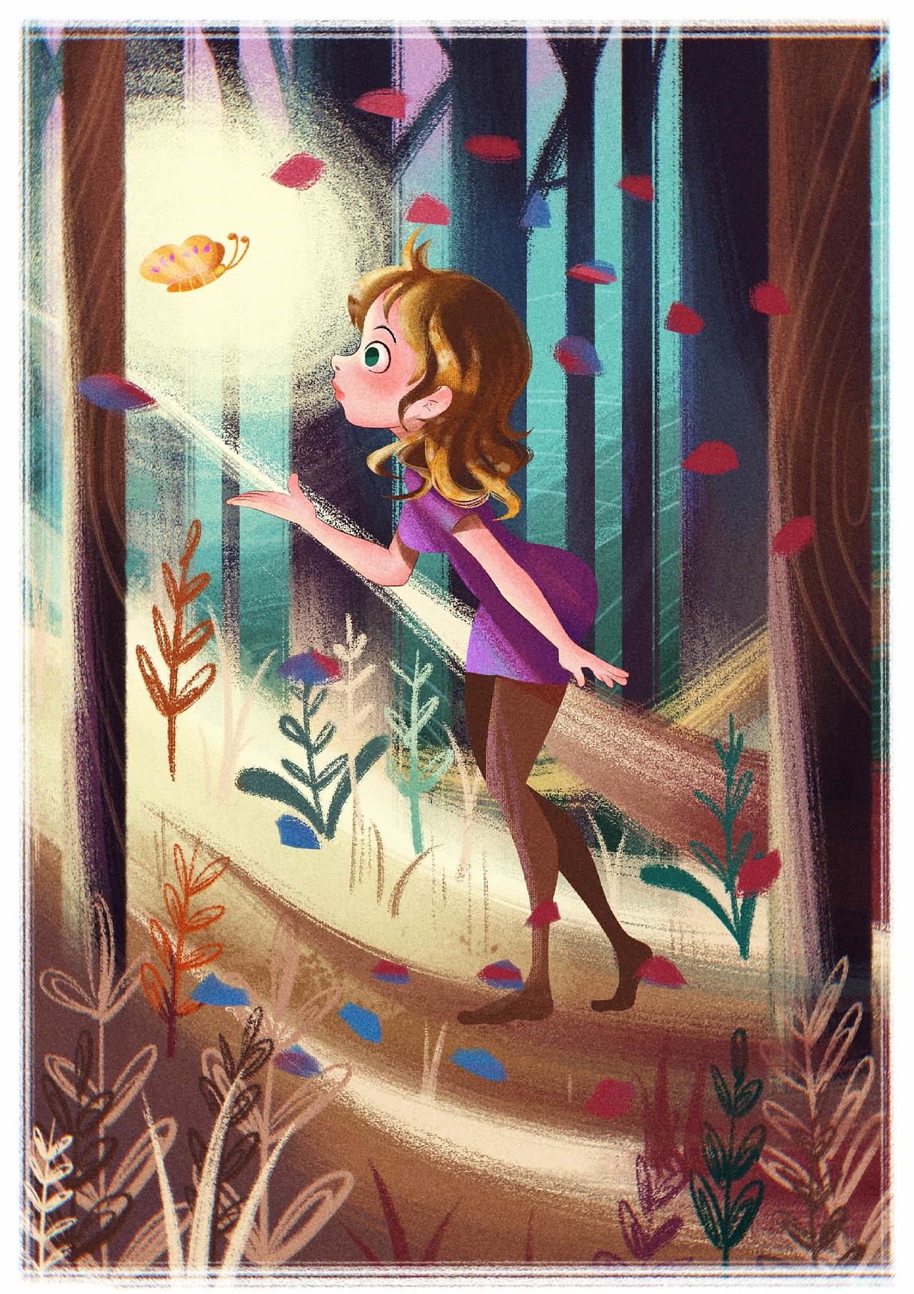 会发光的蝴蝶。（图ZMTQ5ODk5Mjgw） - 创作习作 - 站酷设计师春春1989原创素材 - 站酷ZCOOL