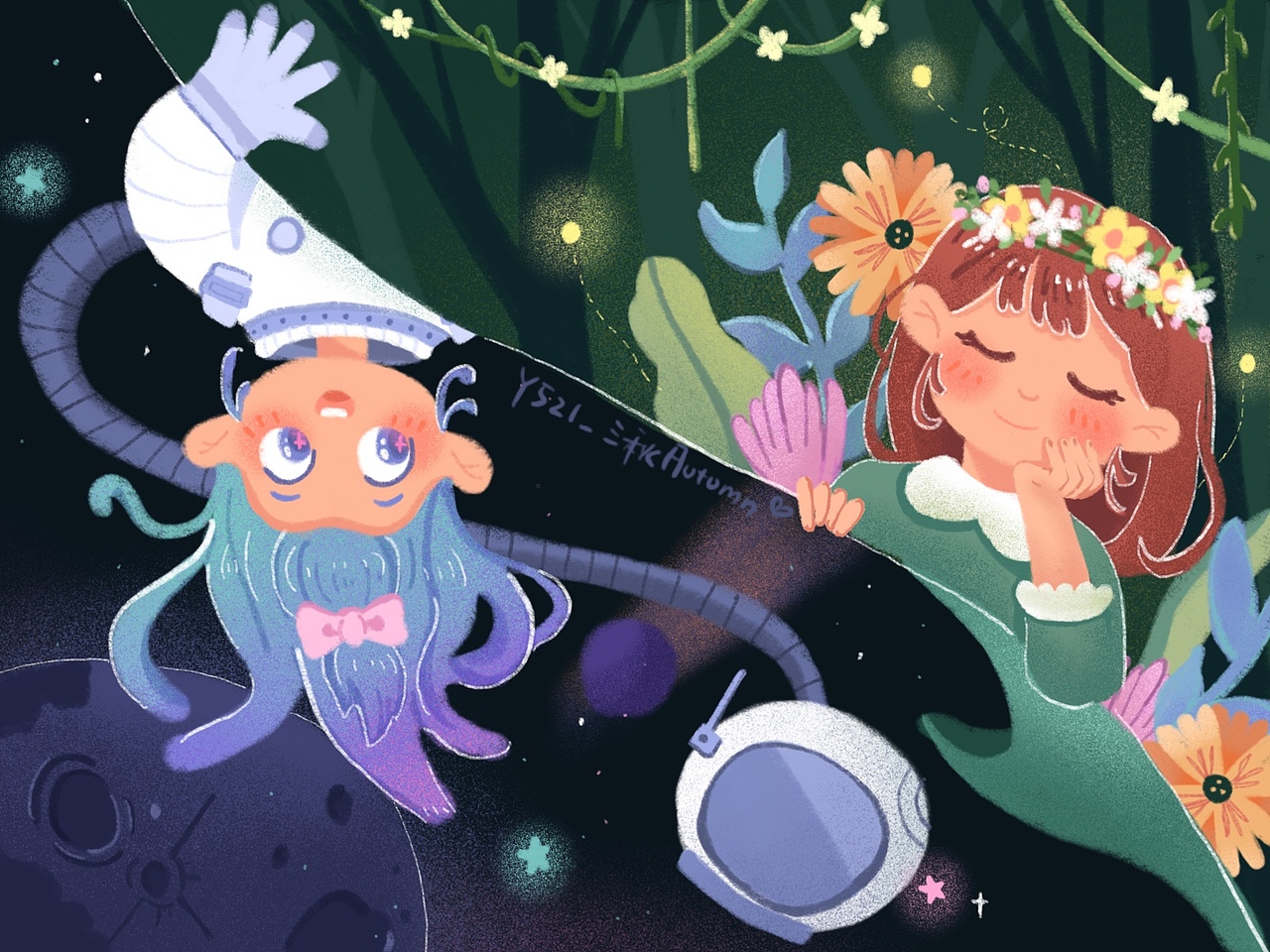 y園糖插畫打卡21天第三期（圖ZMTM3ODIyNjI0） - 創(chuàng)作習(xí)作 - 站酷設(shè)計(jì)師三秋_Autumn原創(chuàng)素材 - 站酷ZCOOL