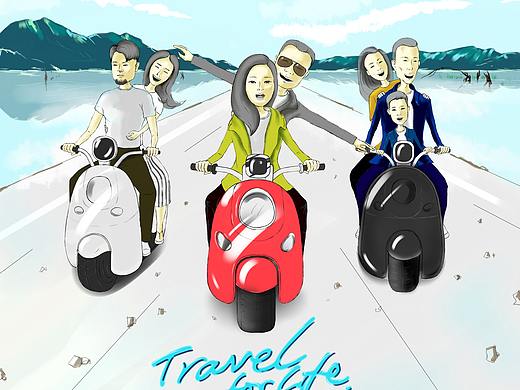 大理骑记（个人主页-ZMzQ5NDg5MDg=） - 创作习作 - 站酷设计师DYOBdesign原创素材 - 站酷ZCOOL