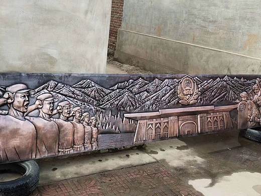 法治主题浮雕设计