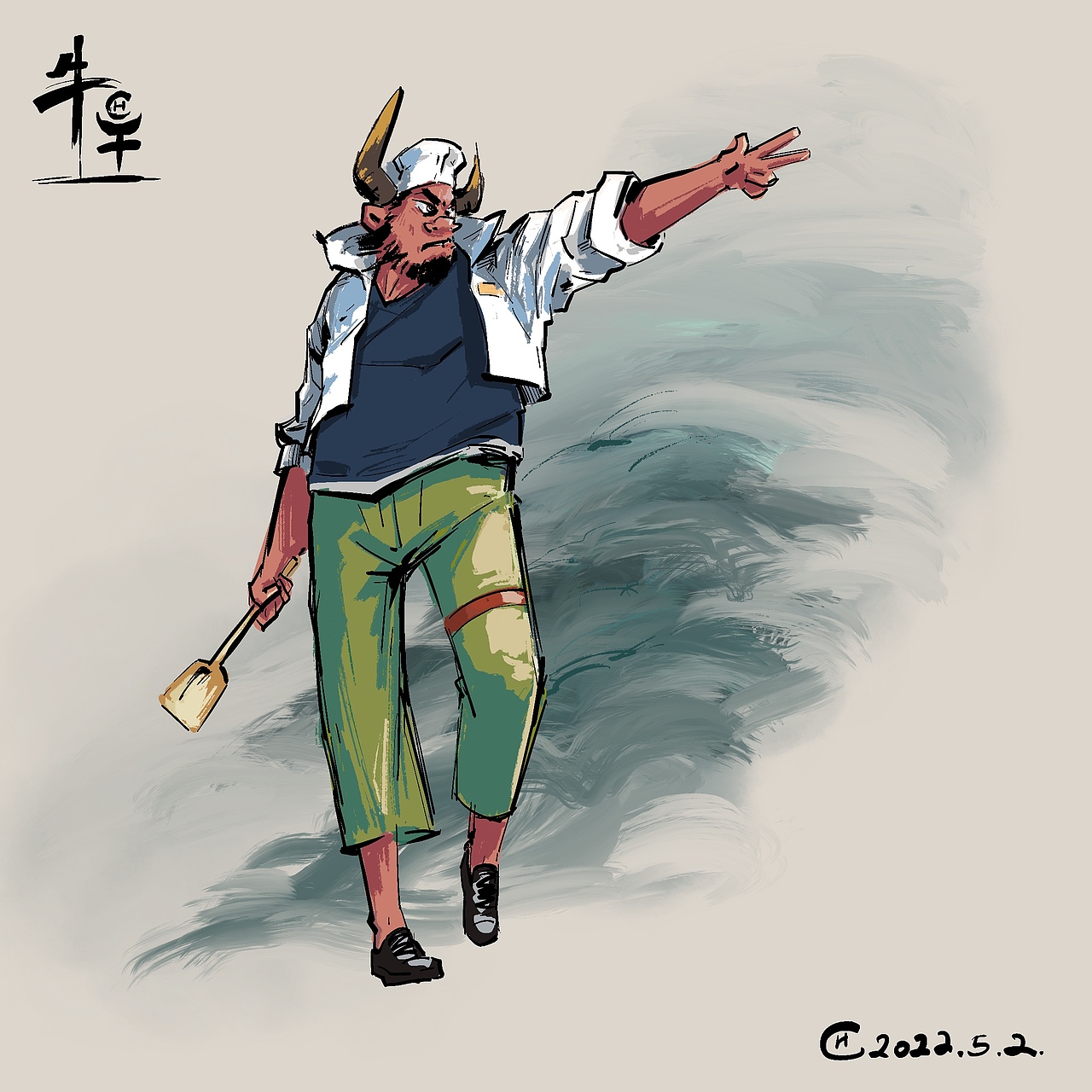 五一没出门，在家画画玩！（图ZMjk5NzIxNzAw） - 创作习作 - 站酷设计师苍苍鹤原创素材 - 站酷ZCOOL