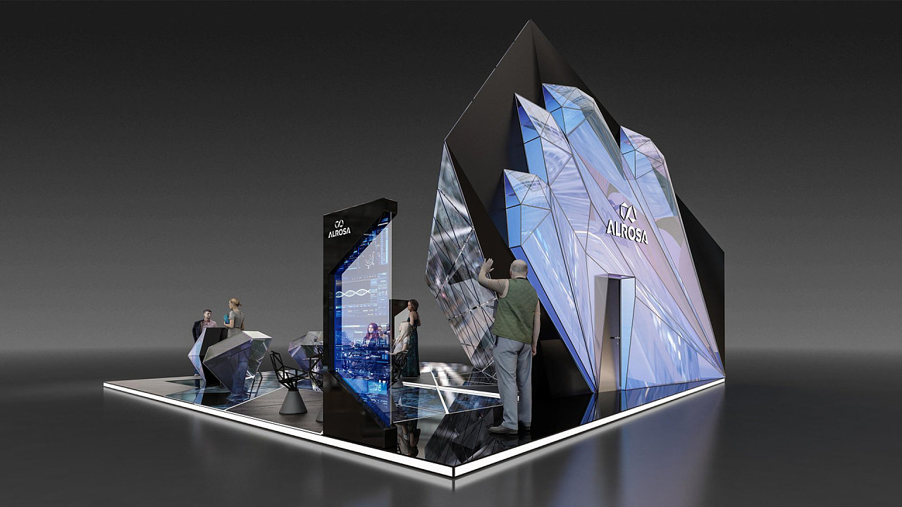 展会|三维|场景|aelaine - 原创作品 - 站酷 (zcool)