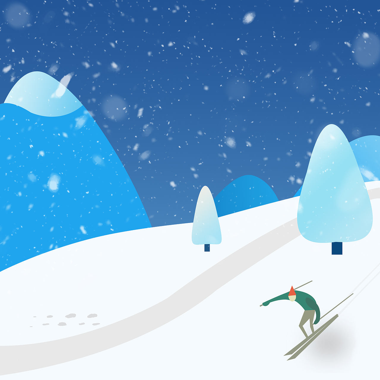 春夏秋冬。（图ZMTM5NDIxODIw） - 创作习作 - 站酷设计师杨紫玲原创素材 - 站酷ZCOOL