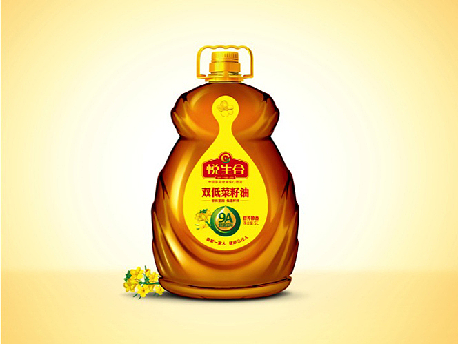 悦生活菜籽油包装